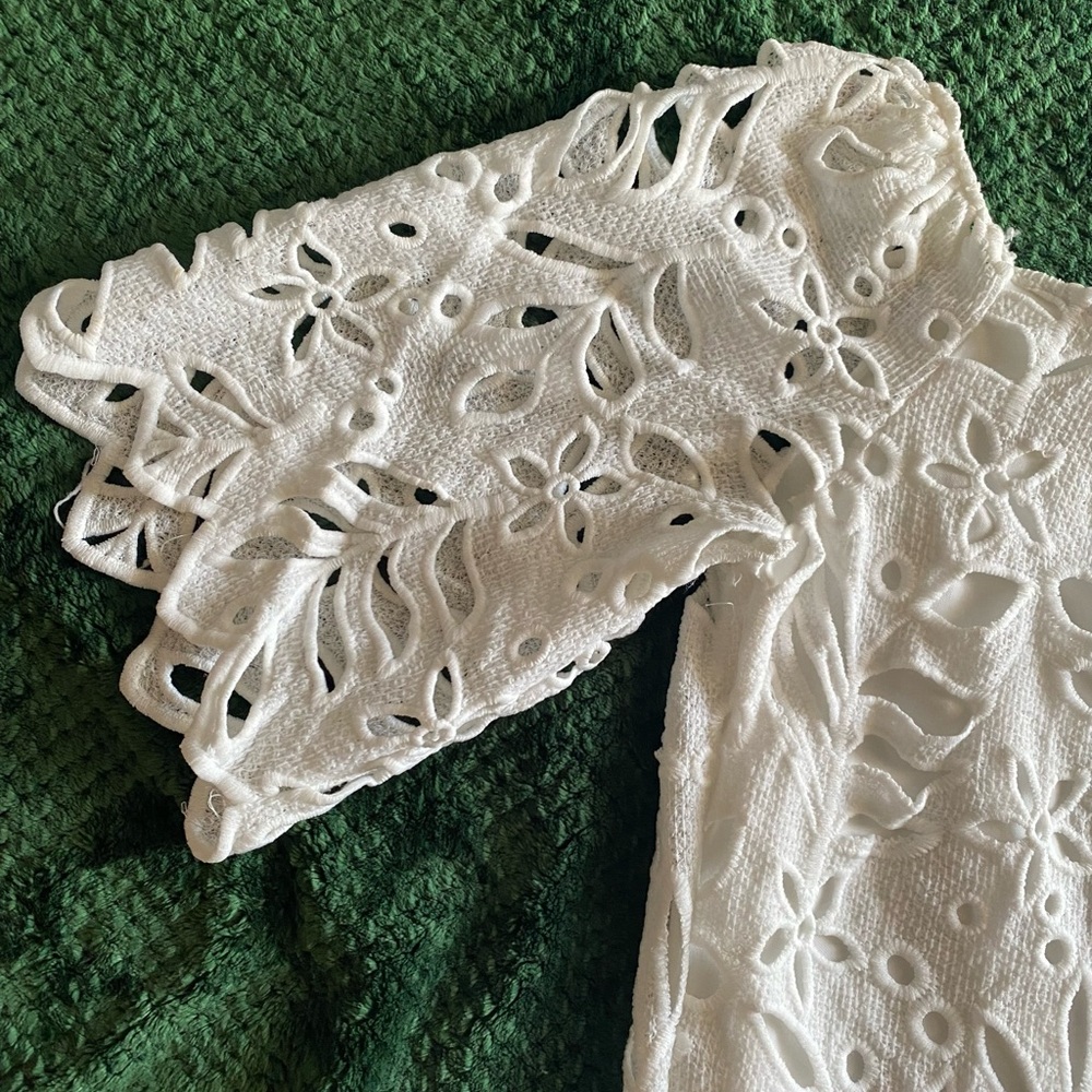 White Cocktail Dress - Picture 5 of 9